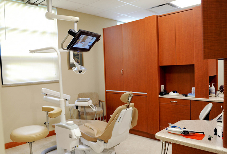 Dental exam room